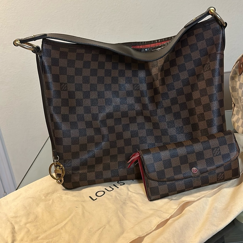 Louis Vuitton handbag with wallet